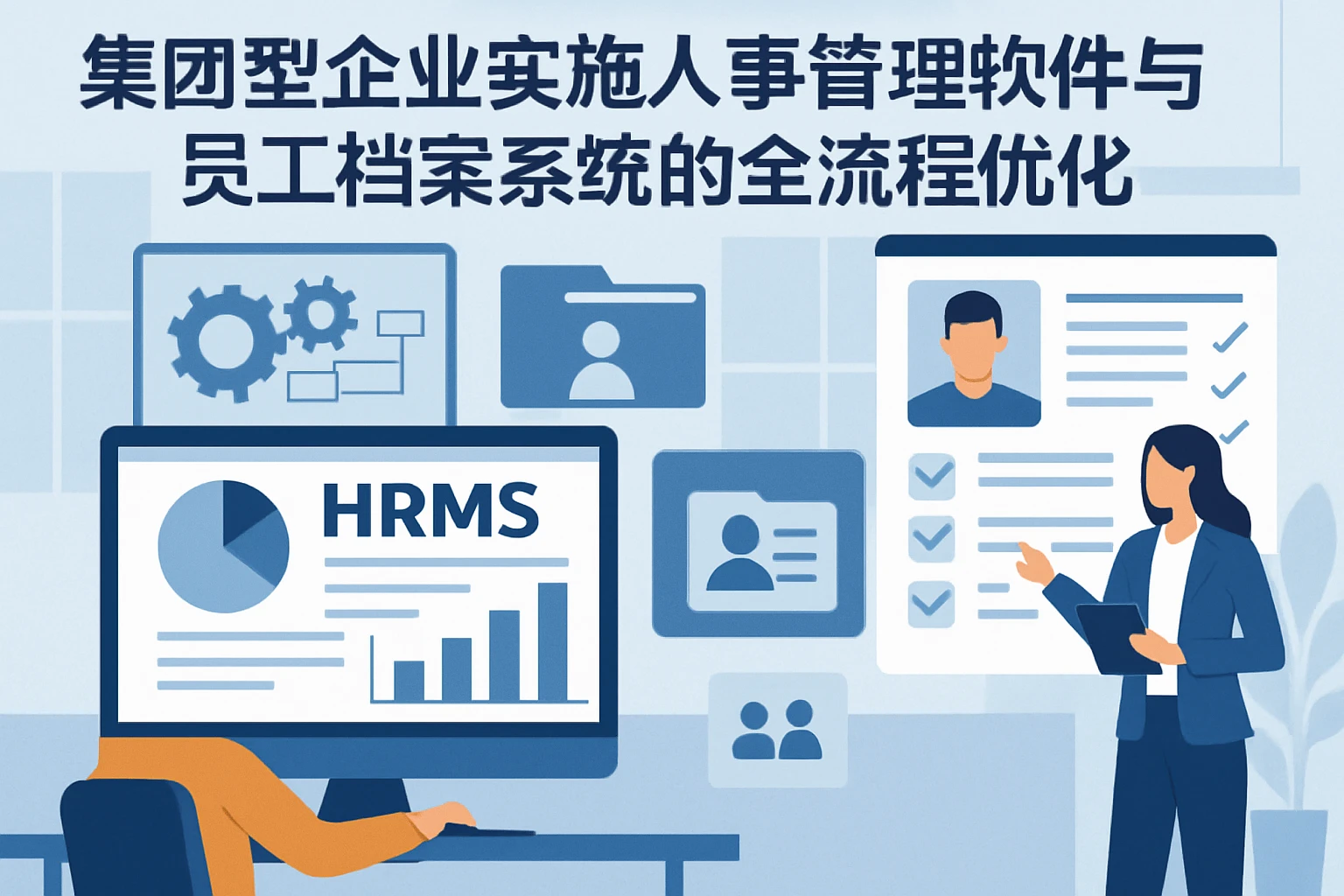 集团型企业实施人事管理软件与员工档案系统的全流程优化