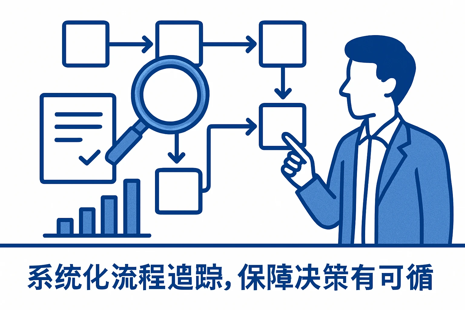 系统化流程追踪，保障决策有据可循