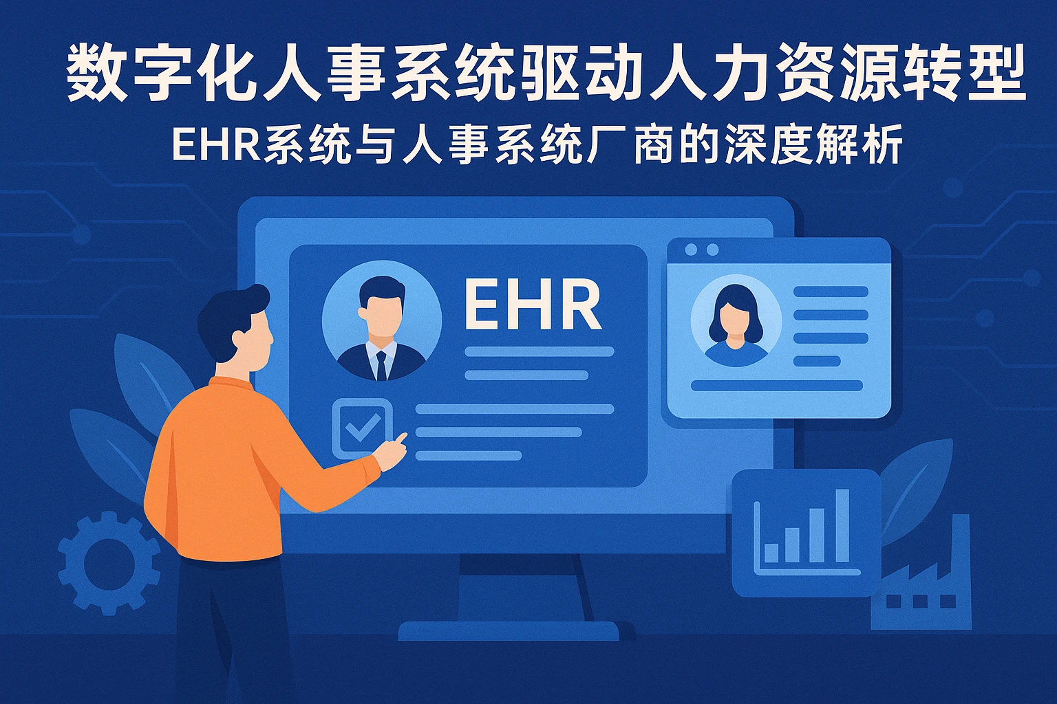 数字化人事系统驱动人力资源转型——EHR系统与人事系统厂商的深度解析