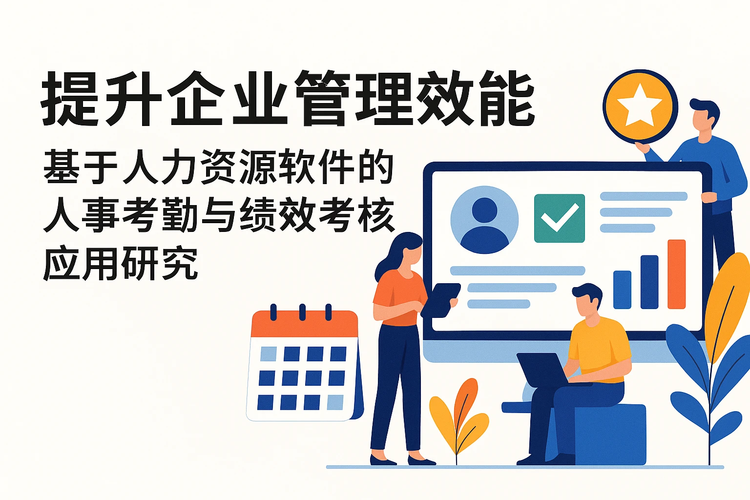 提升企业管理效能：基于人力资源软件的人事考勤与绩效考核应用研究