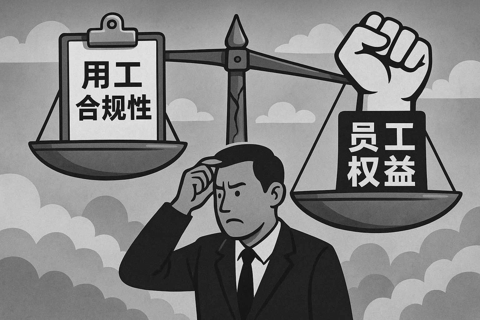 用工合规性与员工权益保护的矛盾