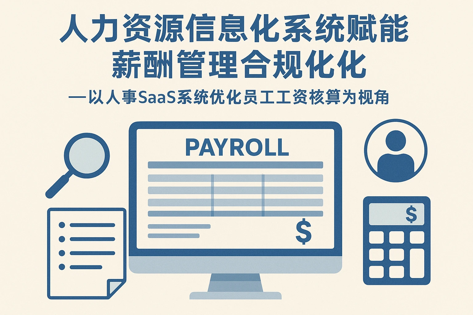 人力资源信息化系统赋能薪酬管理合规化——以人事SaaS系统优化员工工资核算为视角