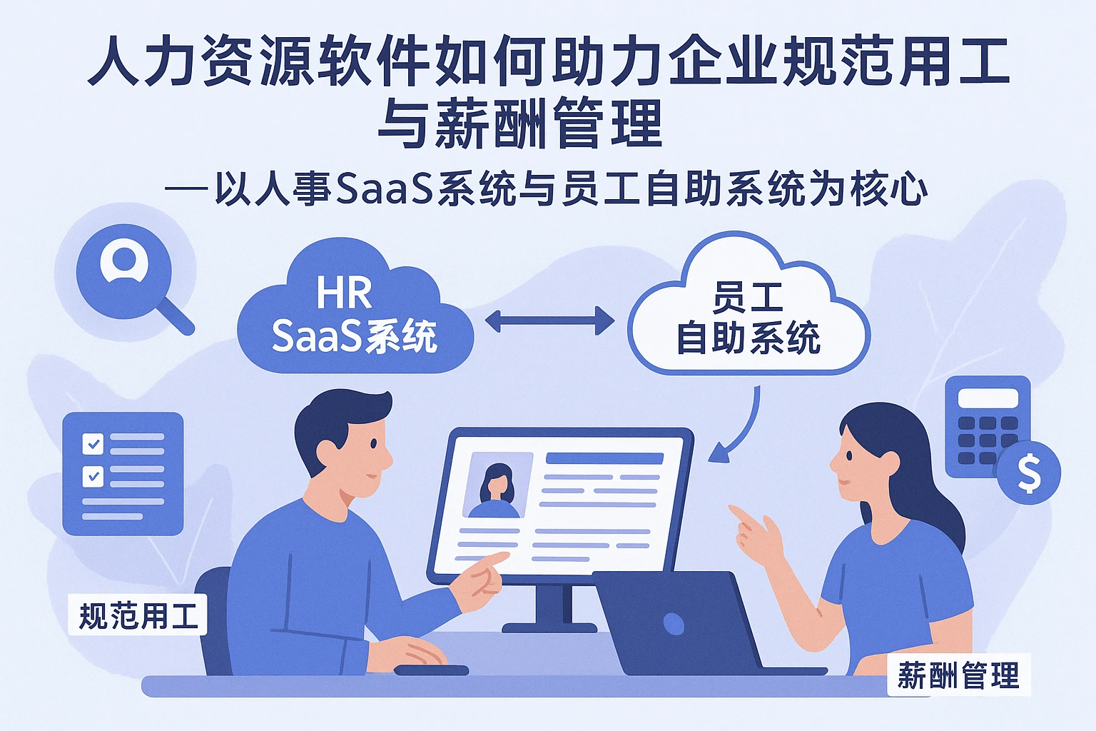 人力资源软件如何助力企业规范用工与薪酬管理——以人事SaaS系统与员工自助系统为核心