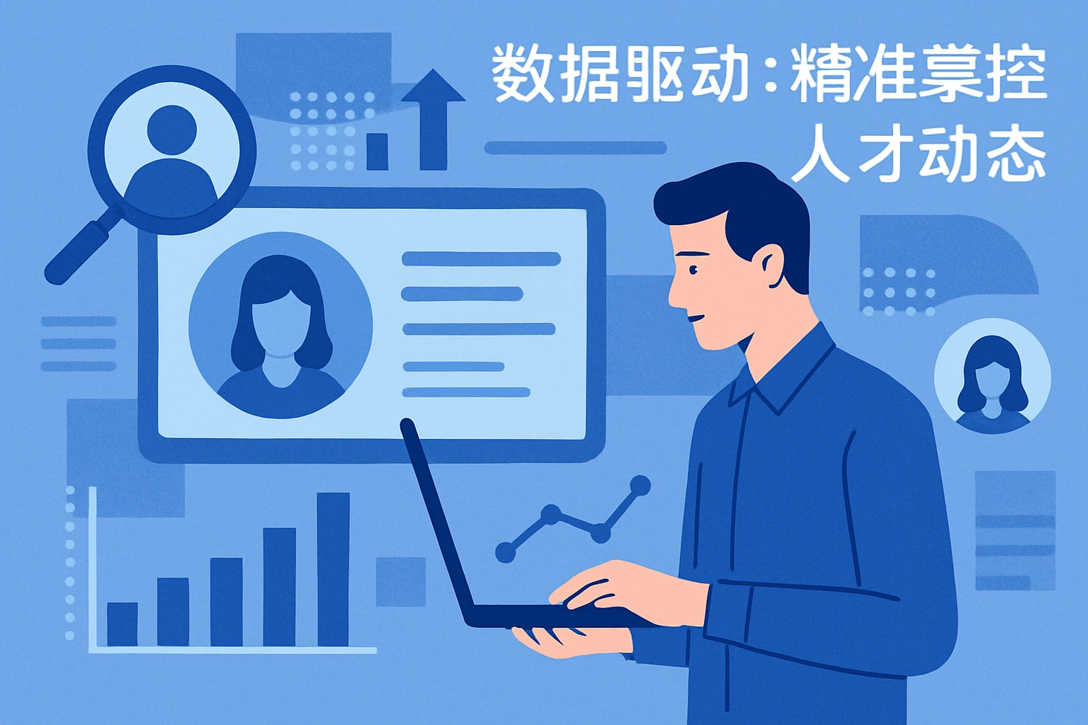 数据驱动：精准掌控人才动态