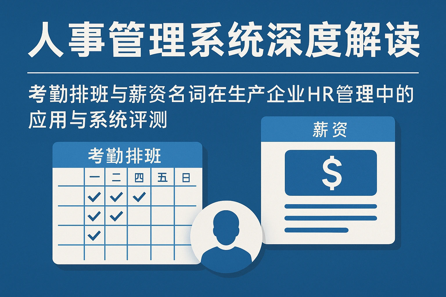 人事管理系统深度解读：考勤排班与薪资名词在生产企业HR管理中的应用与系统评测
