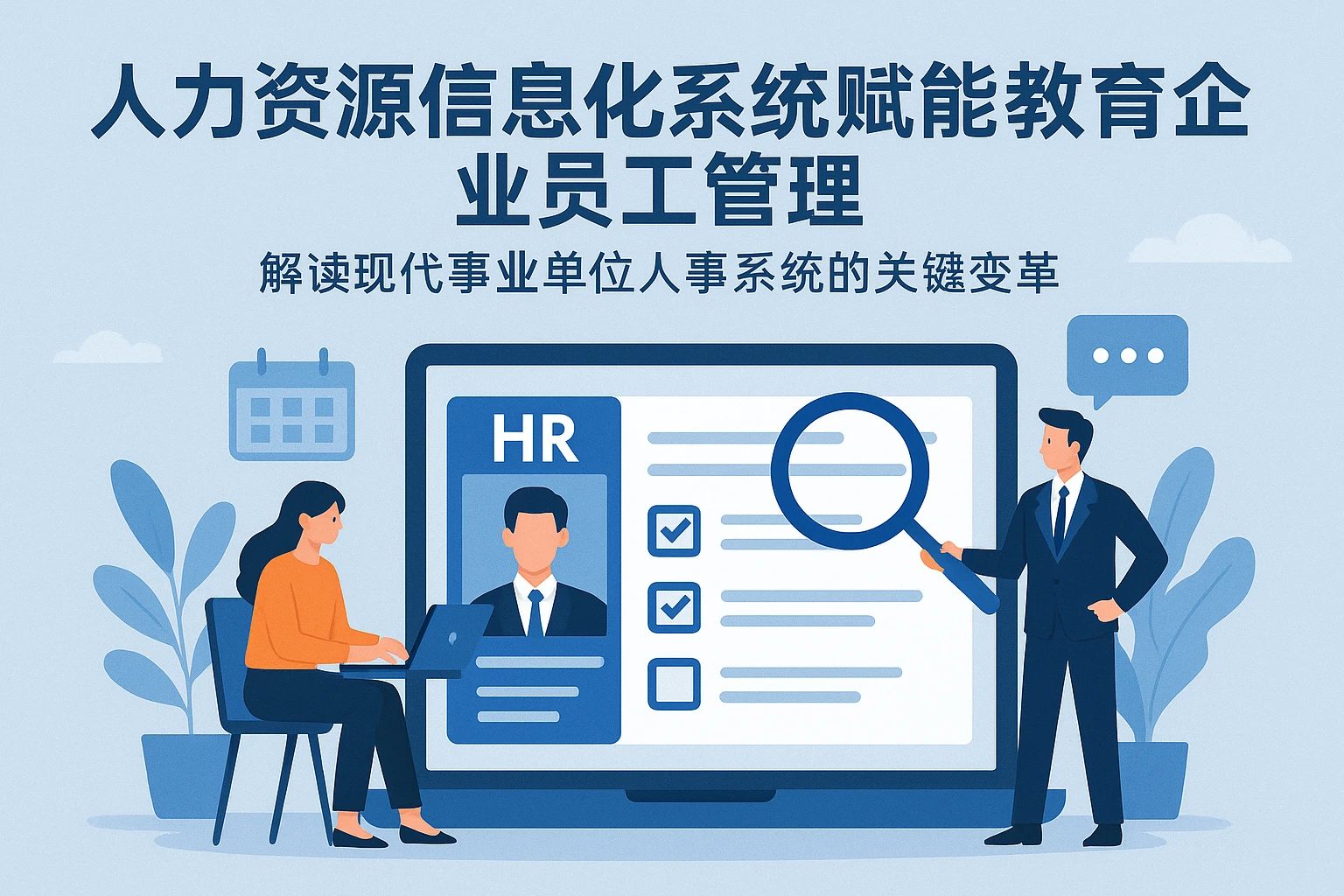 人力资源信息化系统赋能教育企业员工管理——解读现代事业单位人事系统的关键变革