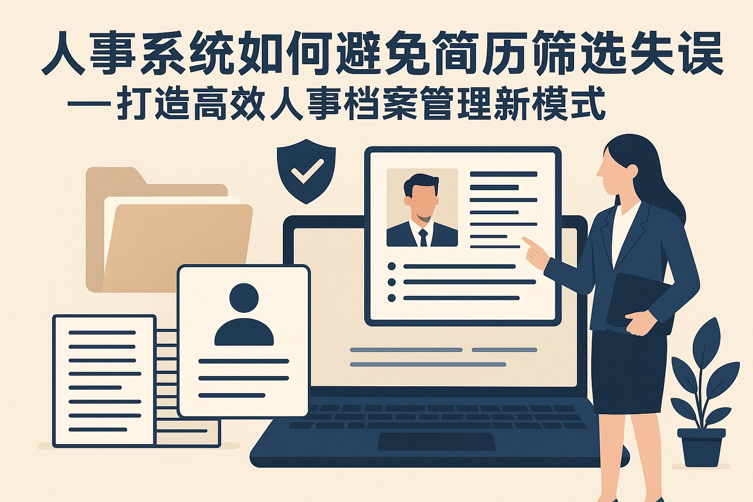 人事系统如何避免简历筛选失误——打造高效人事档案管理新模式