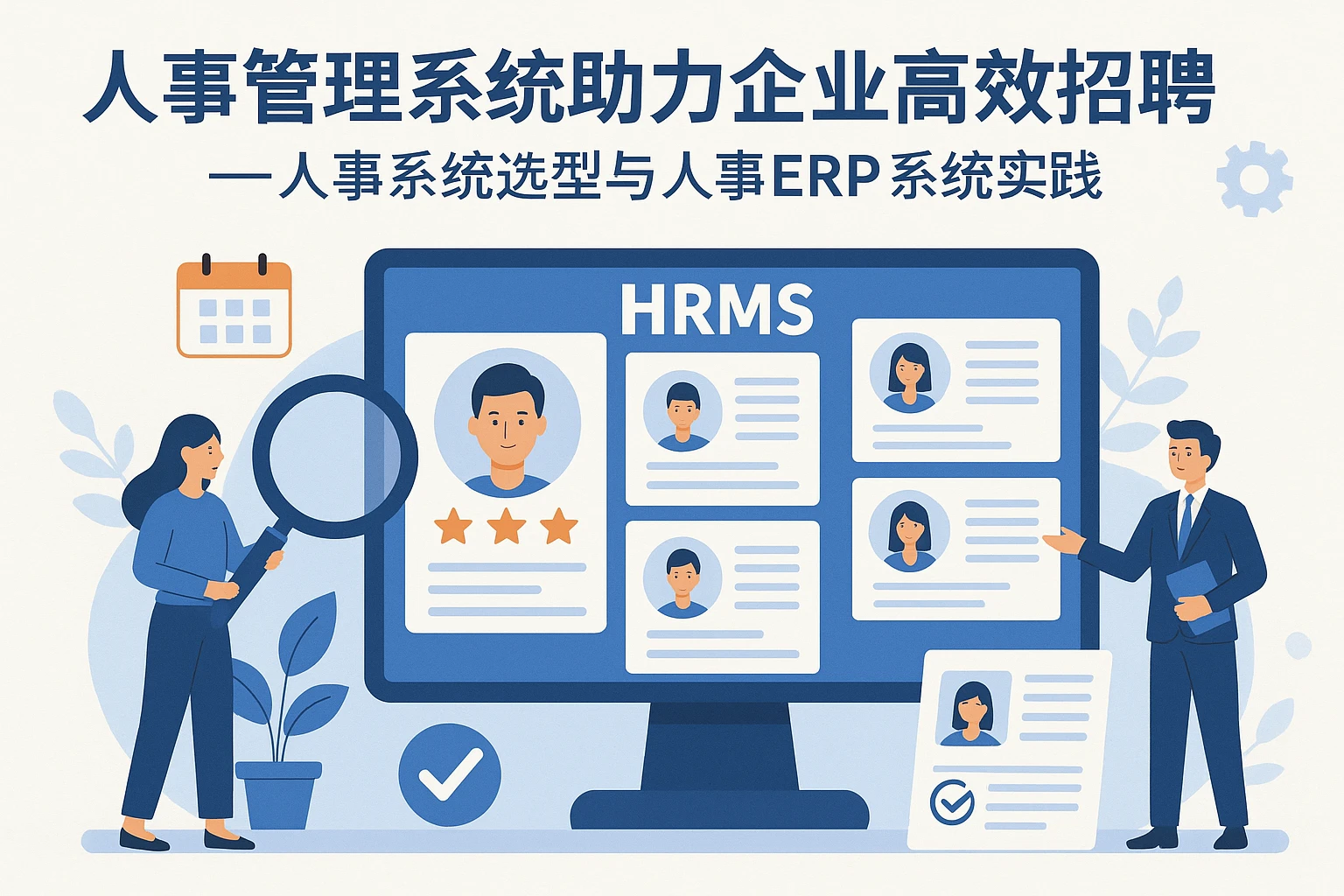人事管理系统助力企业高效招聘——人事系统选型与人事ERP系统实践