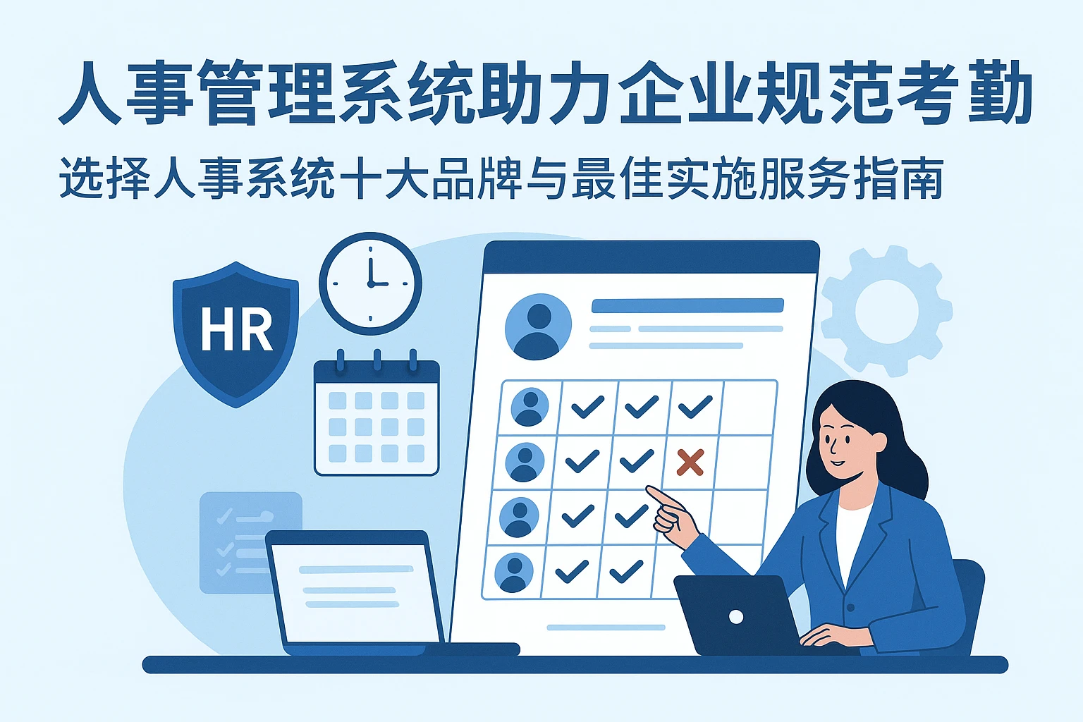 人事管理系统助力企业规范考勤管理——选择人事系统十大品牌与最佳实施服务指南