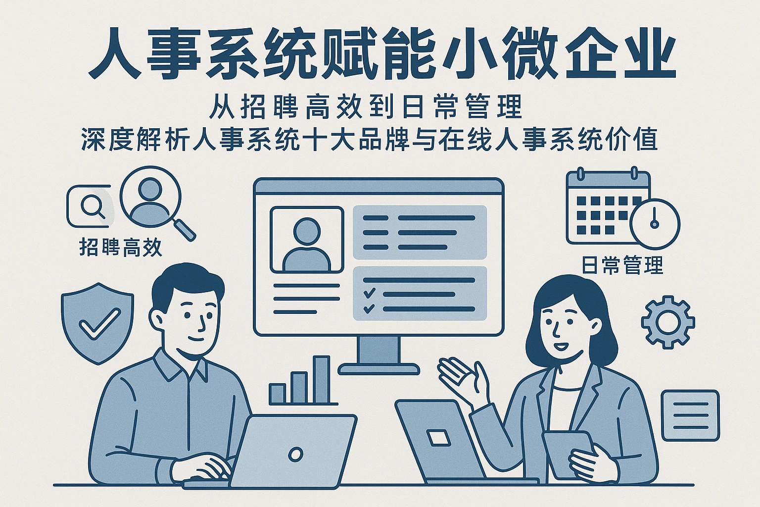 人事系统赋能小微企业：从招聘高效到日常管理，深度解析人事系统十大品牌与在线人事系统价值