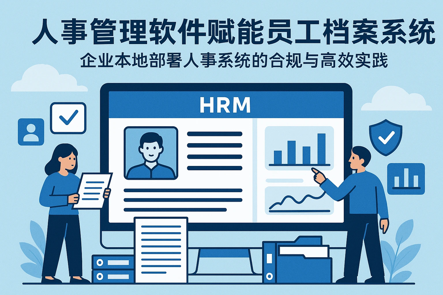 人事管理软件赋能员工档案系统：企业本地部署人事系统的合规与高效实践