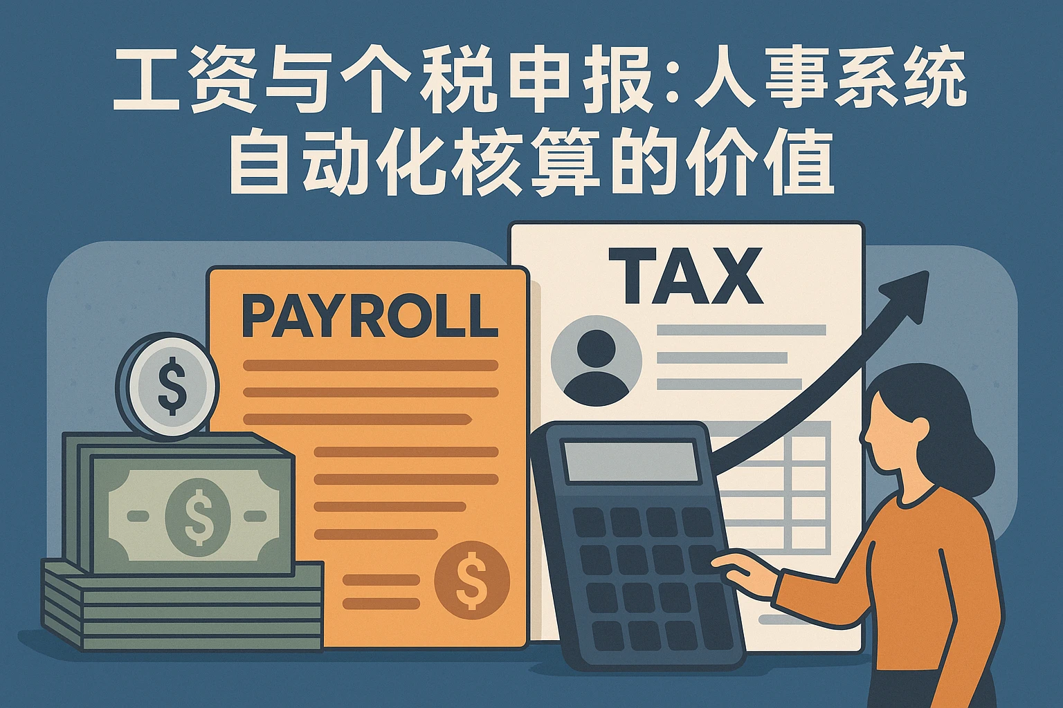 工资与个税申报：人事系统自动化核算的价值