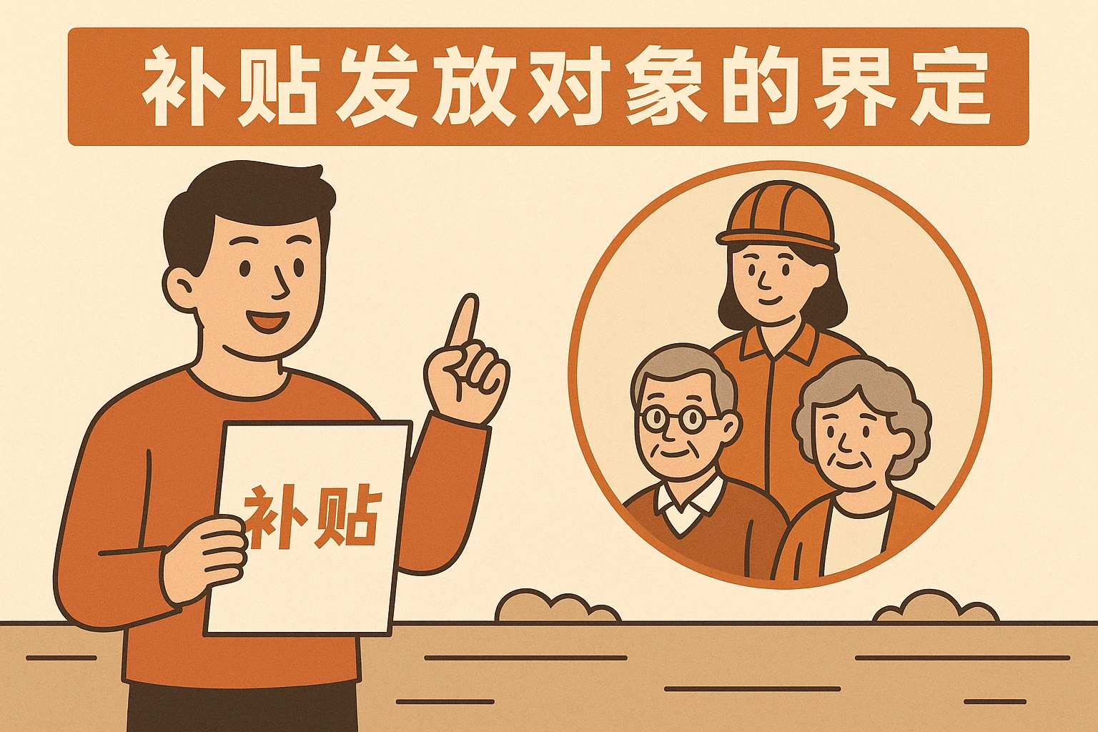 补贴发放对象的界定