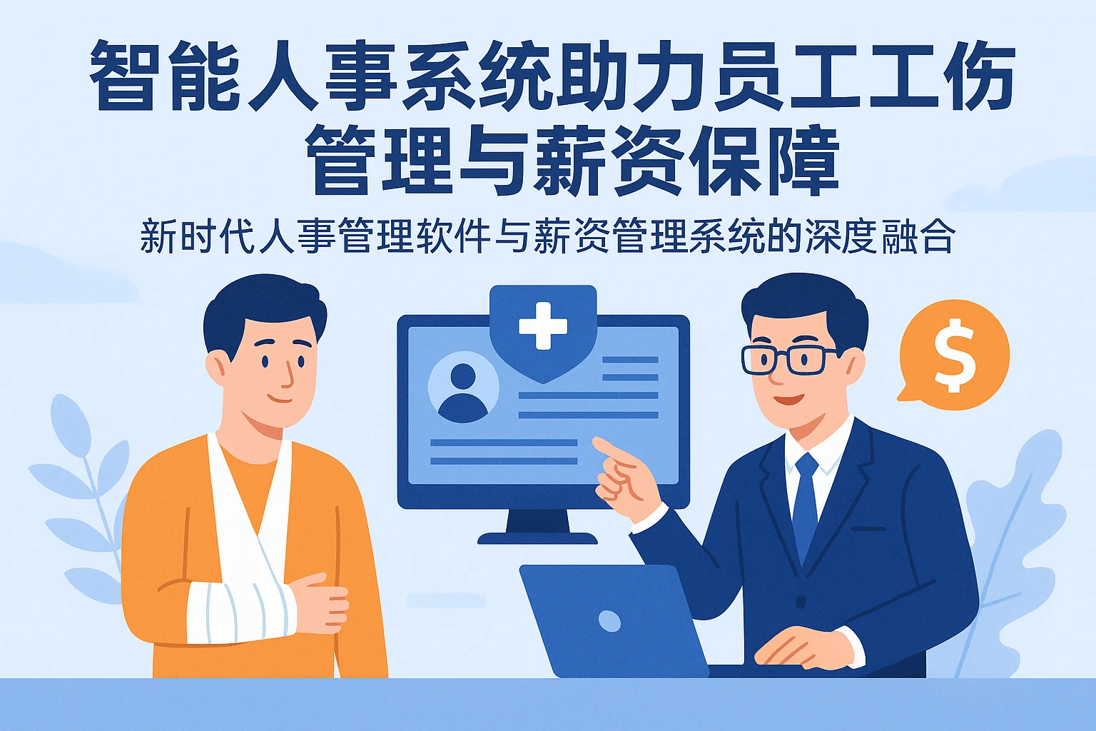 智能人事系统助力员工工伤管理与薪资保障 —— 新时代人事管理软件与薪资管理系统的深度融合