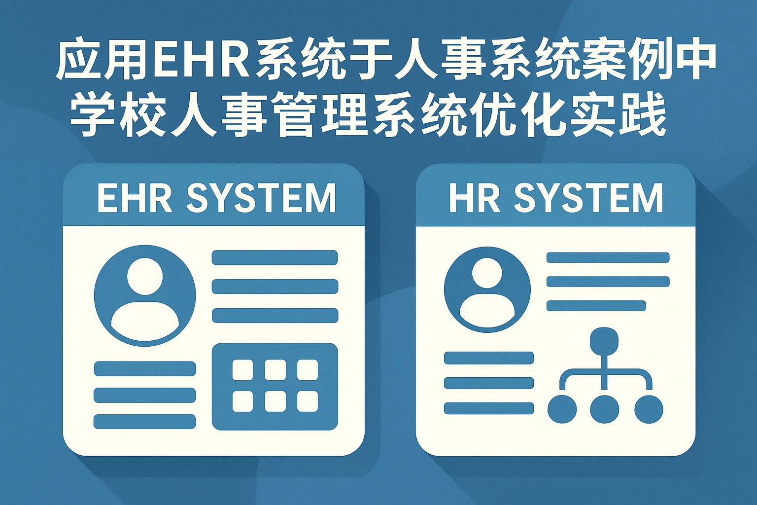 EHR系统在人事系统案例中的应用与学校人事管理系统优化实践