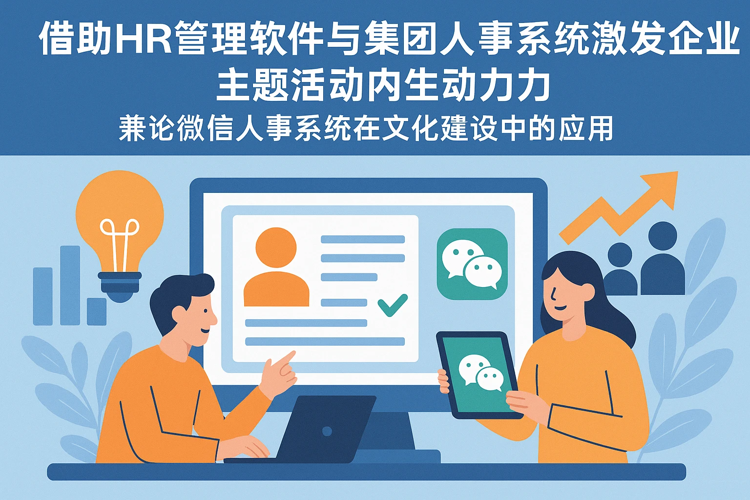 借助HR管理软件与集团人事系统，激发企业文化主题活动内生动力——兼论微信人事系统在文化建设中的应用