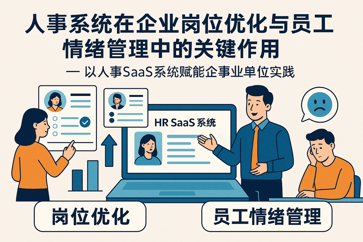 人事系统在企业岗位优化与员工情绪管理中的关键作用——以人事SaaS系统赋能企事业单位实践