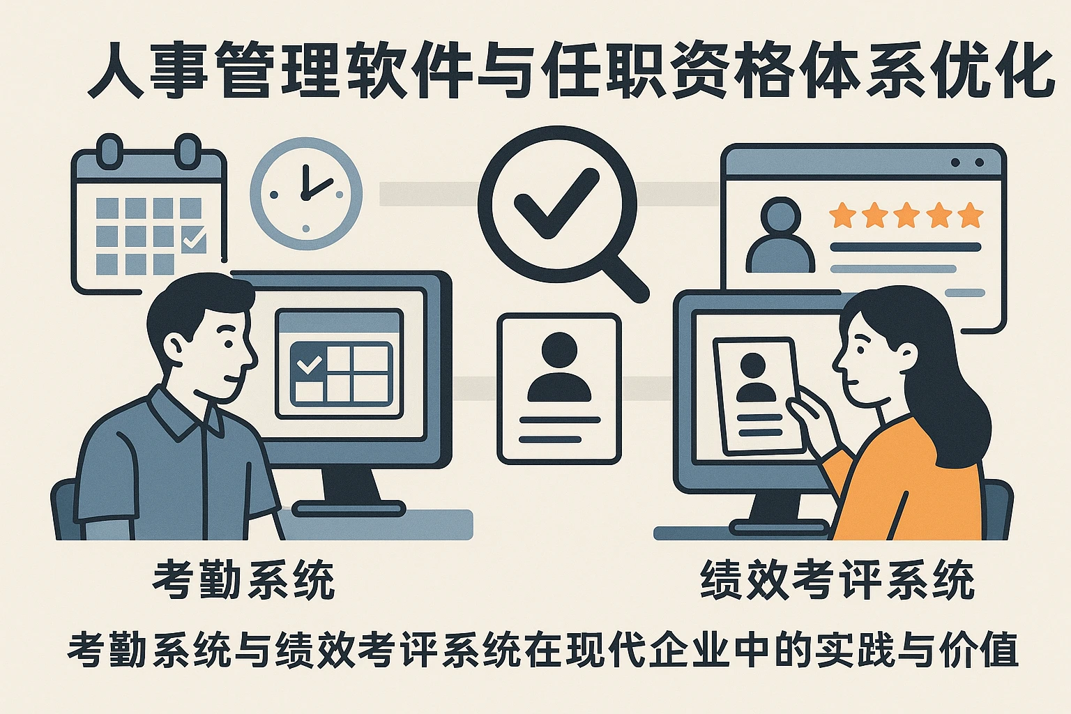 人事管理软件与任职资格体系优化：考勤系统与绩效考评系统在现代企业中的实践与价值