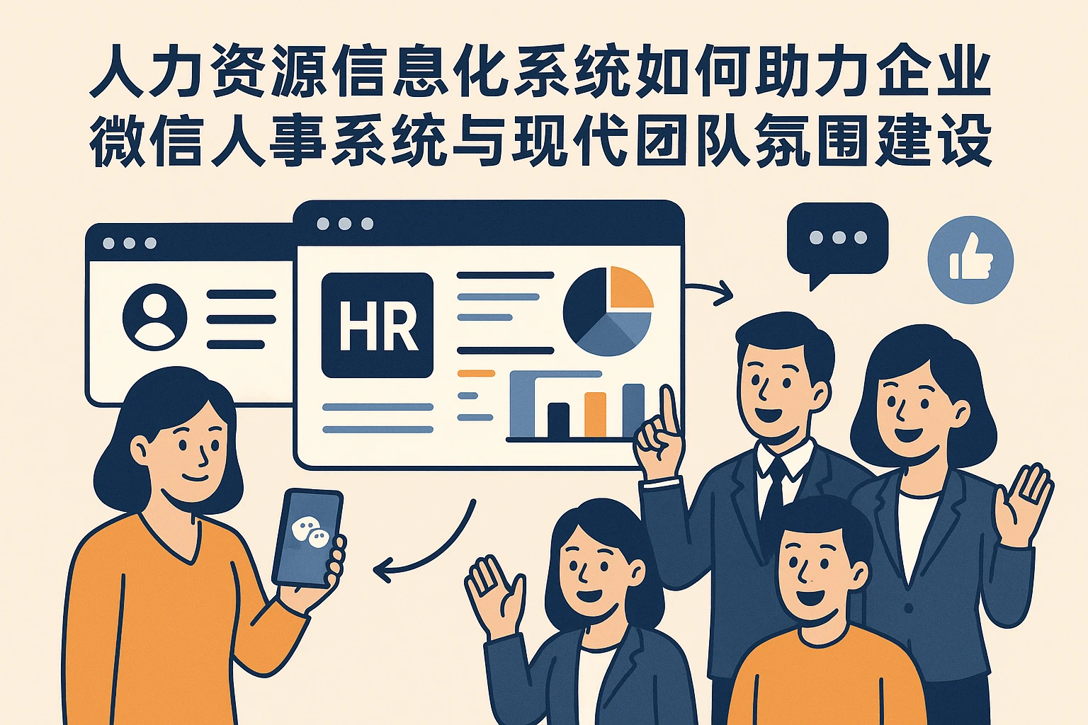 人力资源信息化系统如何助力企业微信人事系统与现代团队氛围建设
