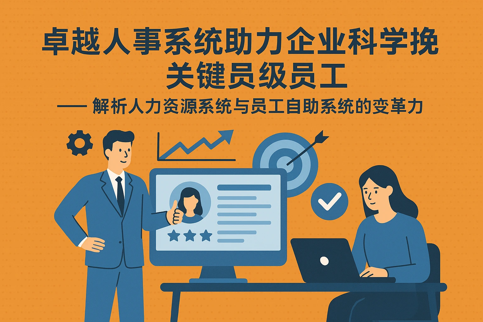 卓越人事系统助力企业科学挽留关键员工 —— 解析人力资源系统与员工自助系统的变革力