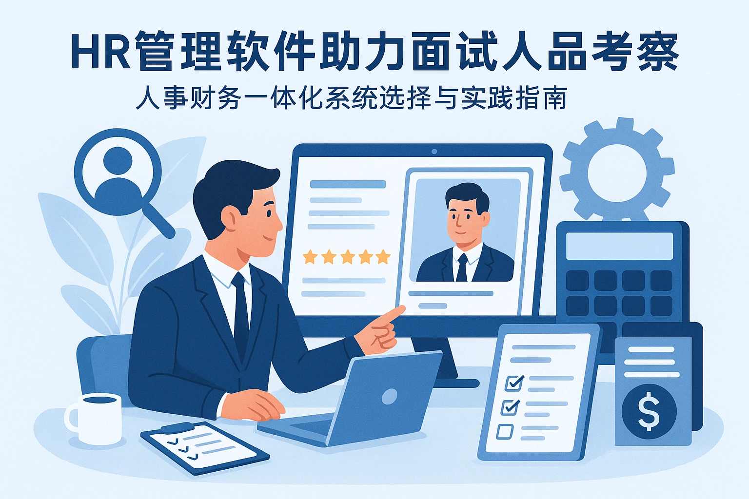 HR管理软件助力面试人品考察——人事财务一体化系统选择与实践指南