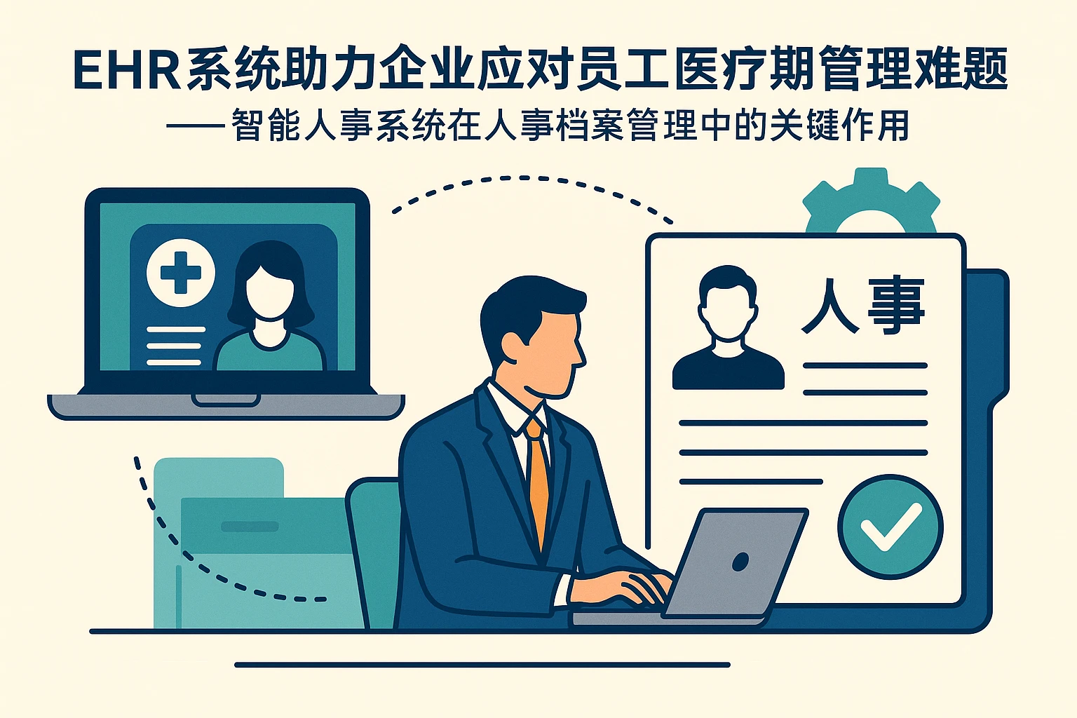 EHR系统助力企业应对员工医疗期管理难题——智能人事系统在人事档案管理中的关键作用