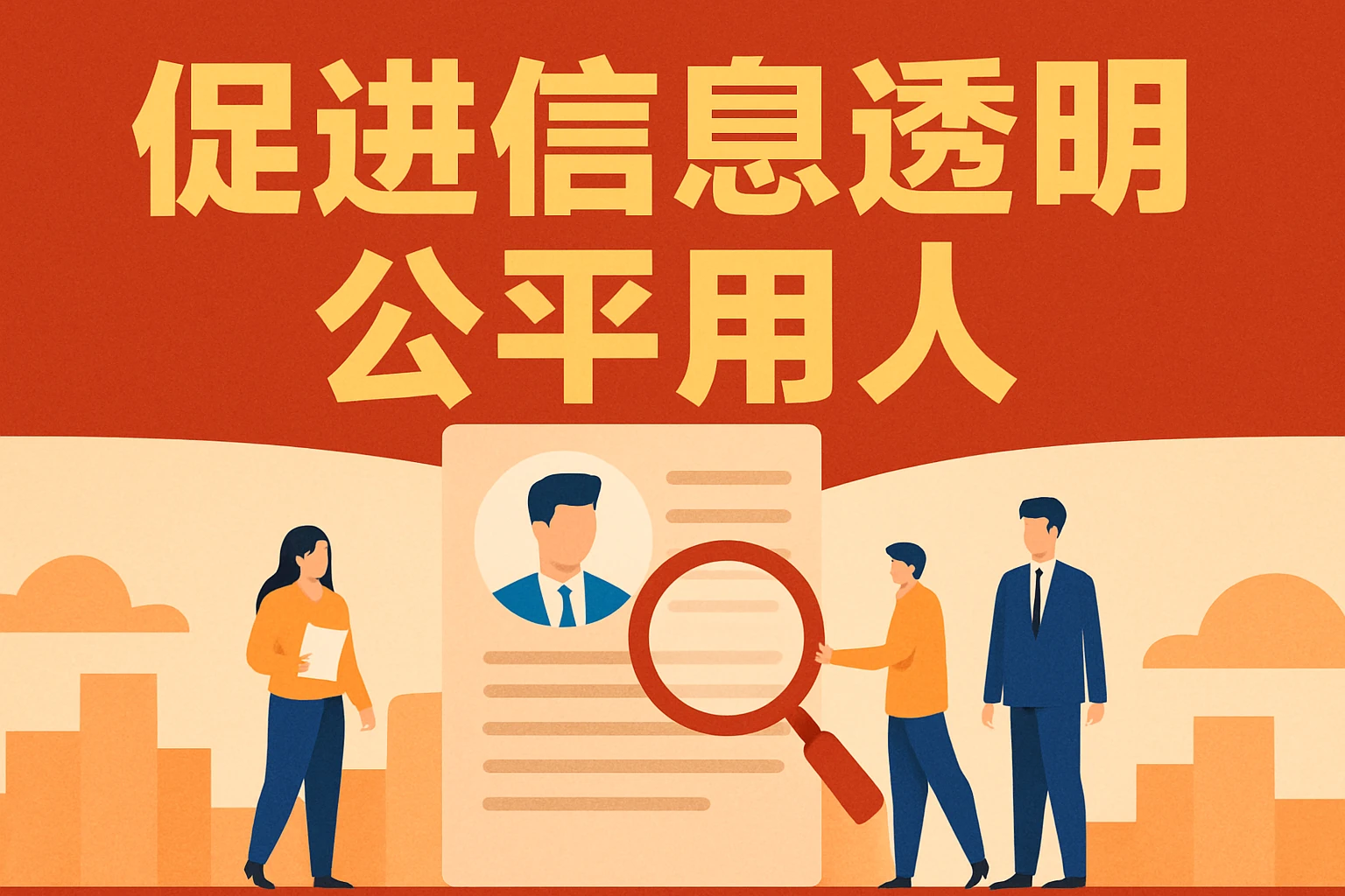 促进信息透明 公平用人