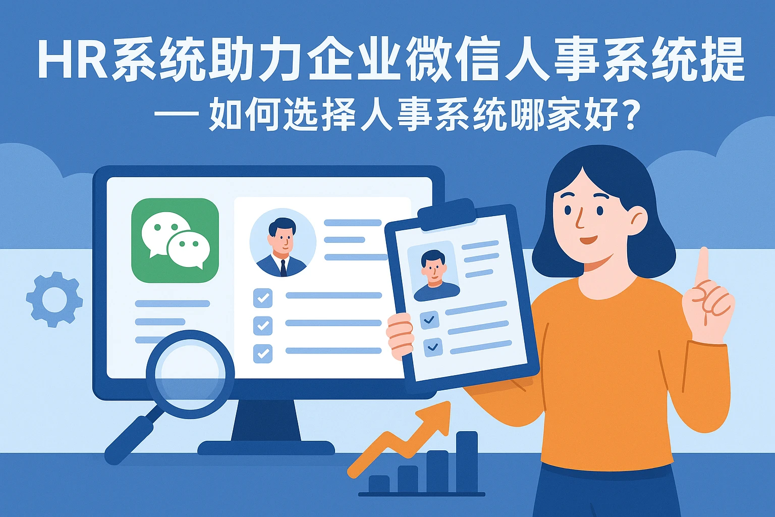 HR系统助力企业微信人事系统提效 —— 如何选择人事系统哪家好？