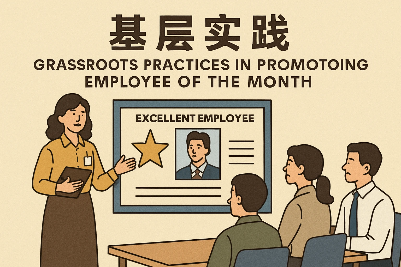 推行优秀员工评比的基层实践
