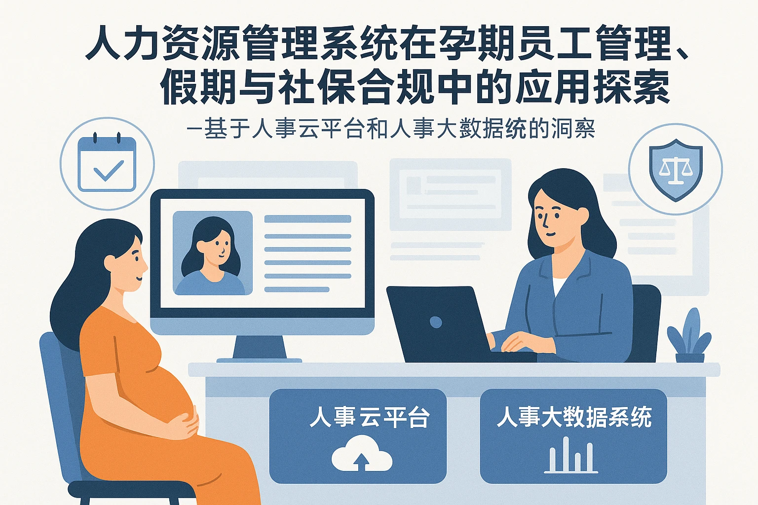 人力资源管理系统在孕期员工管理、假期与社保合规中的应用探索——基于人事云平台和人事大数据系统的洞察