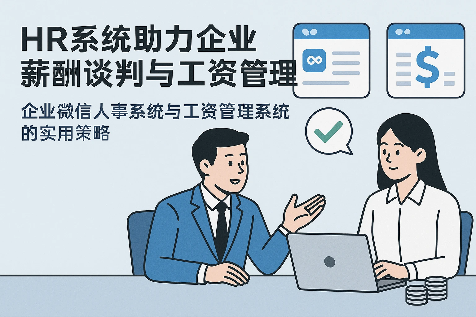 HR系统助力企业薪酬谈判与工资管理——企业微信人事系统与工资管理系统的实用策略