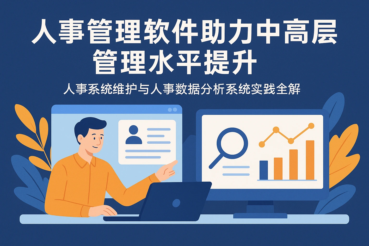 人事管理软件助力中高层管理水平提升：人事系统维护与人事数据分析系统实践全解