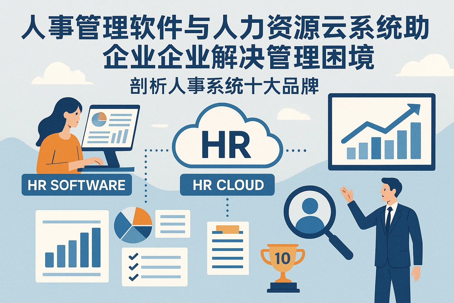 人事管理软件与人力资源云系统助力企业解决管理困境——剖析人事系统十大品牌