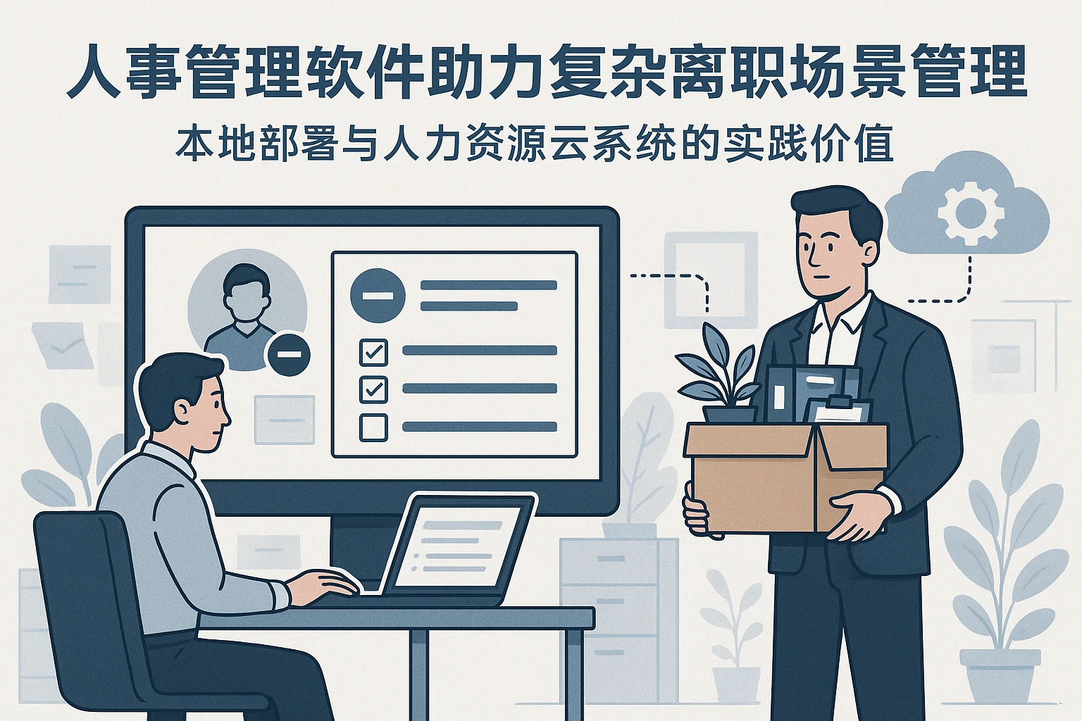 人事管理软件助力复杂离职场景管理——本地部署与人力资源云系统的实践价值