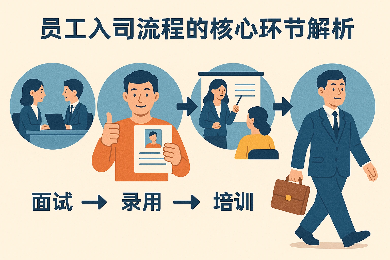 员工入司流程的核心环节解析