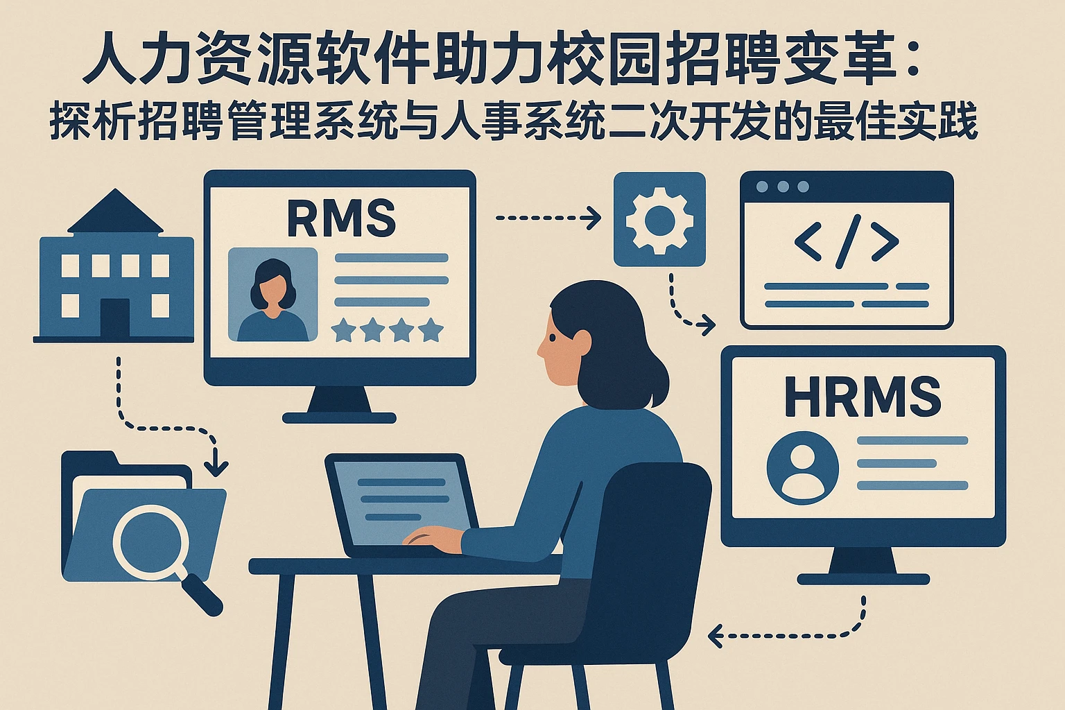 人力资源软件助力校园招聘变革：探析招聘管理系统与人事系统二次开发的最佳实践