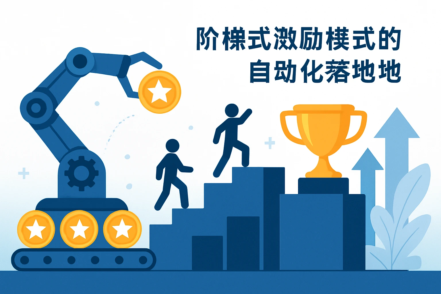 阶梯式激励模式的自动化落地
