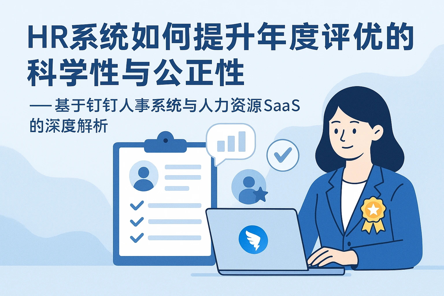 HR系统如何提升年度评优的科学性与公正性——基于钉钉人事系统与人力资源SaaS的深度解析
