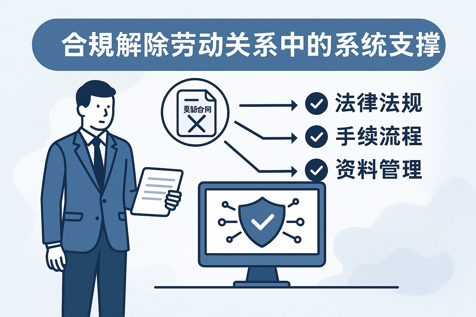 合规解除劳动关系中的系统支撑