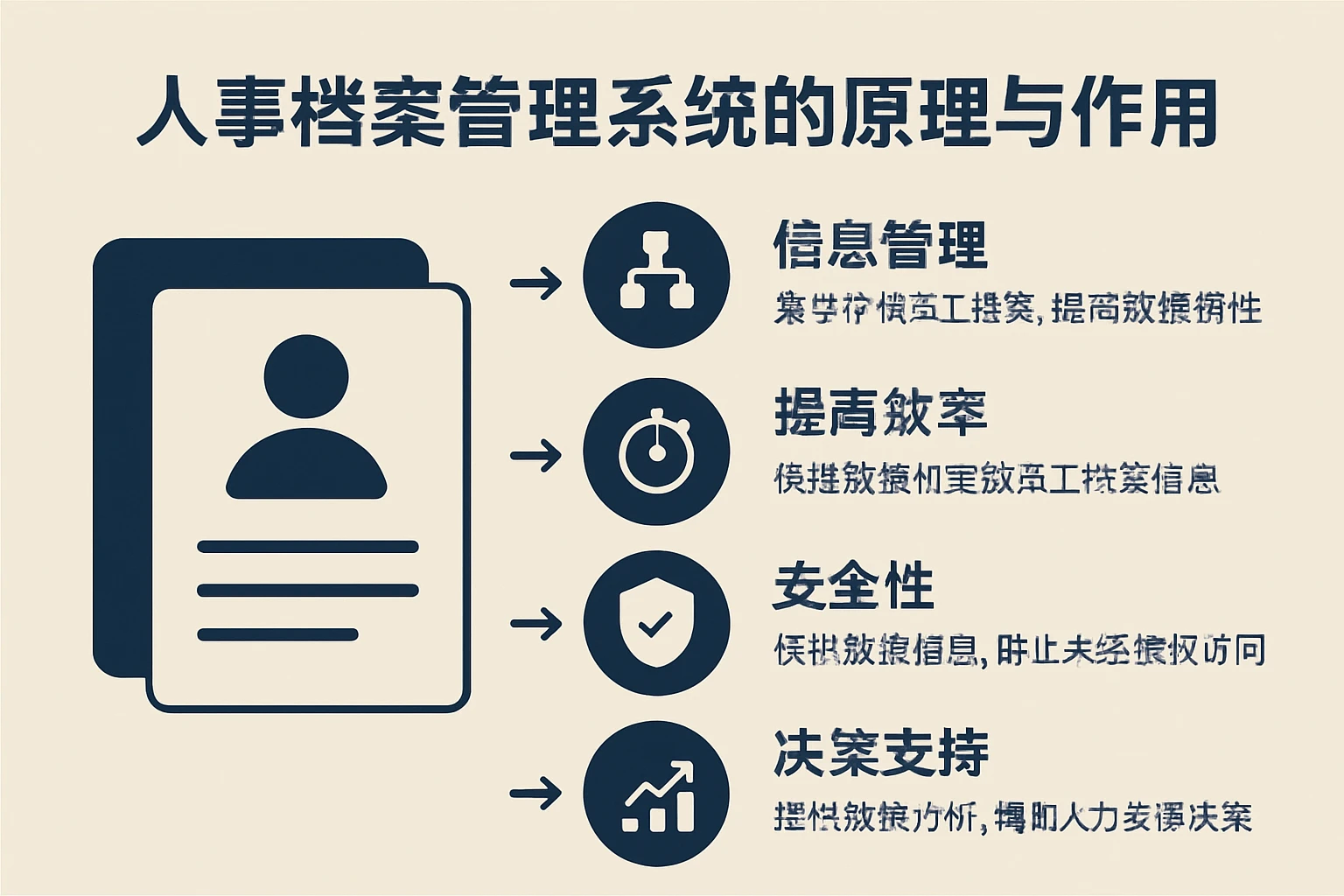 人事档案管理系统的原理与作用