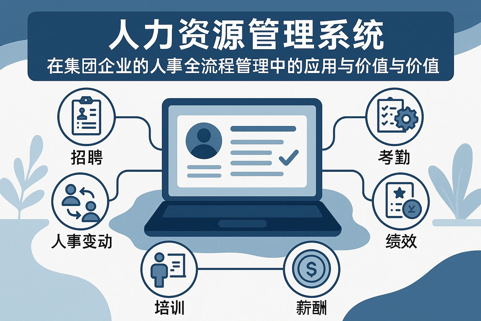 人力资源管理系统在集团企业的人事全流程管理中的应用与价值