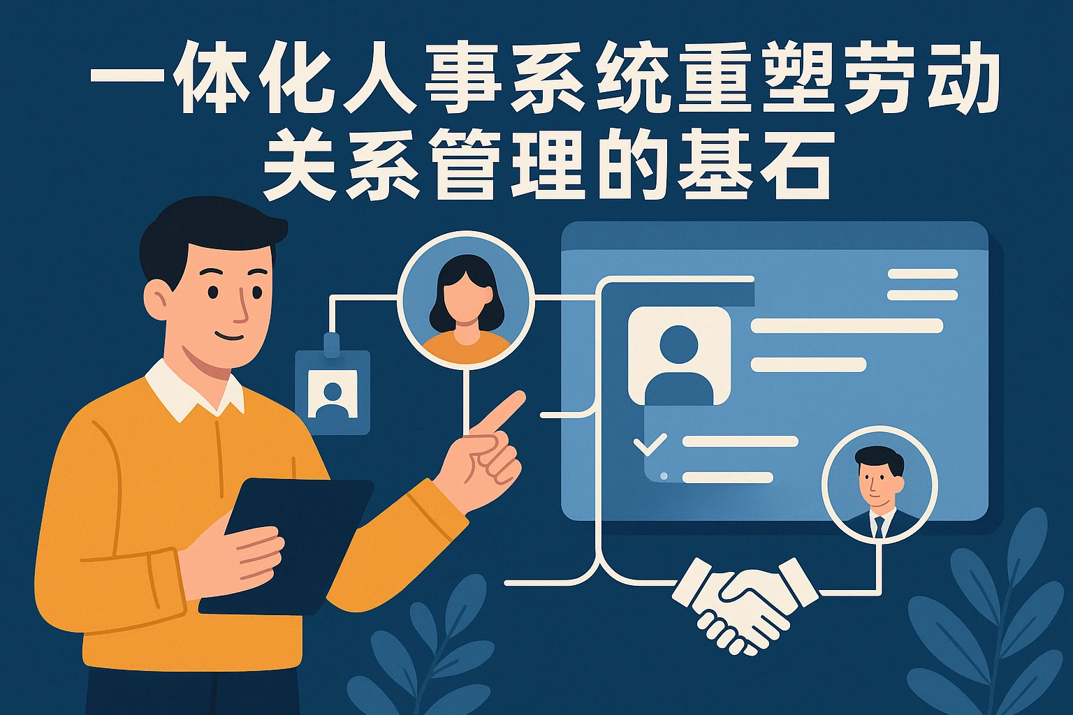 一体化人事系统重塑劳动关系管理的基石