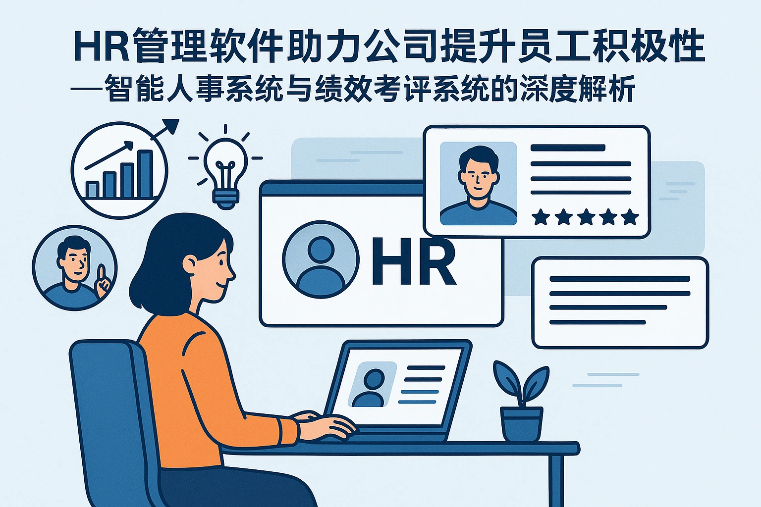 HR管理软件助力公司提升员工积极性——智能人事系统与绩效考评系统的深度解析