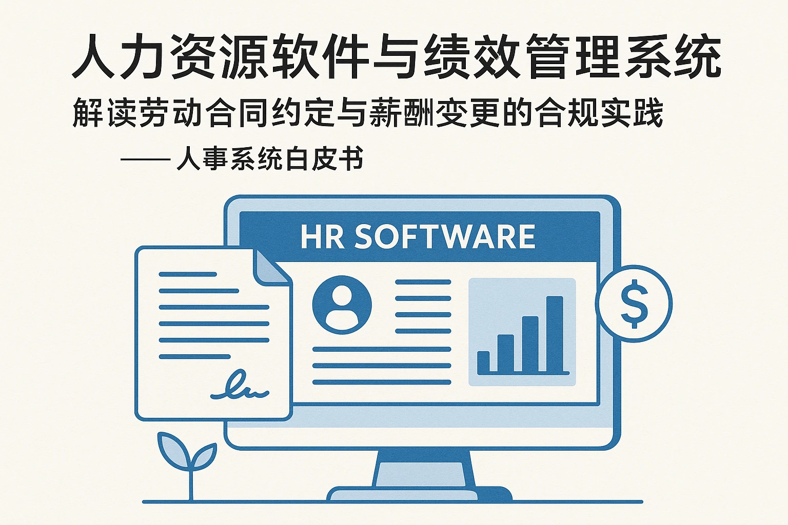 人力资源软件与绩效管理系统：解读劳动合同约定与薪酬变更的合规实践 —— 人事系统白皮书