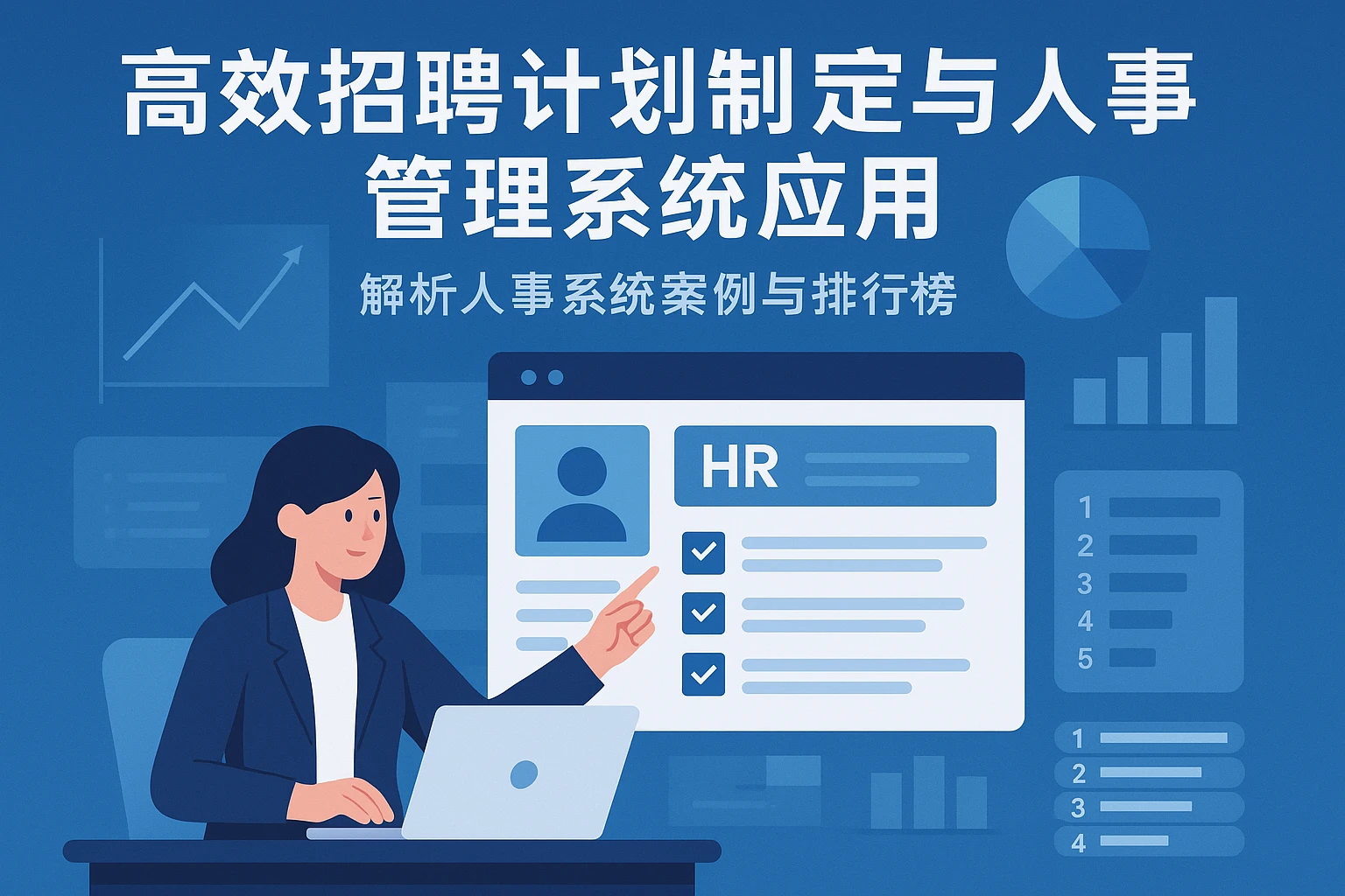 高效招聘计划制定与人事管理系统应用——解析人事系统案例与排行榜