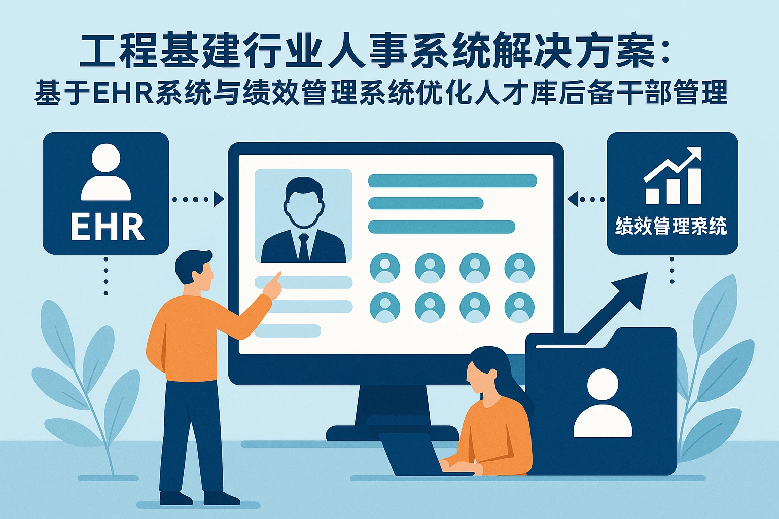 工程基建行业人事系统解决方案：基于EHR系统与绩效管理系统优化人才库后备干部管理