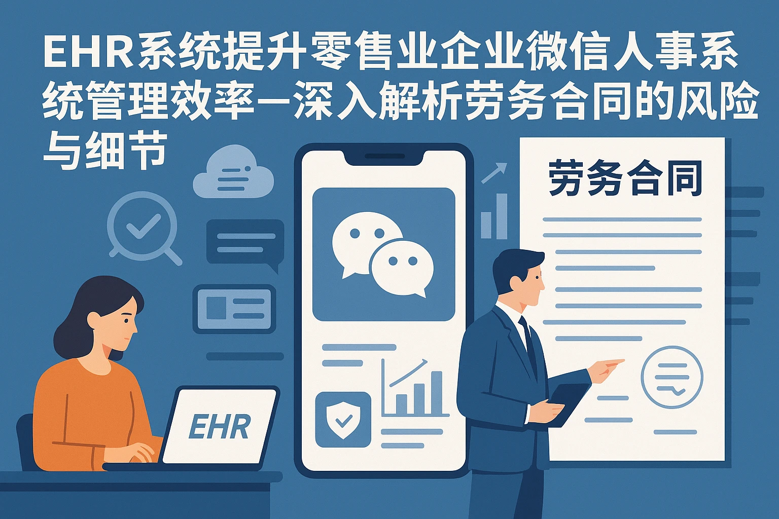 EHR系统提升零售业企业微信人事系统管理效率——深入解析劳务合同的风险与细节