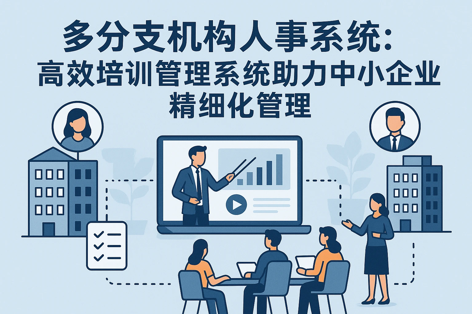 多分支机构人事系统：高效培训管理系统助力中小企业精细化管理