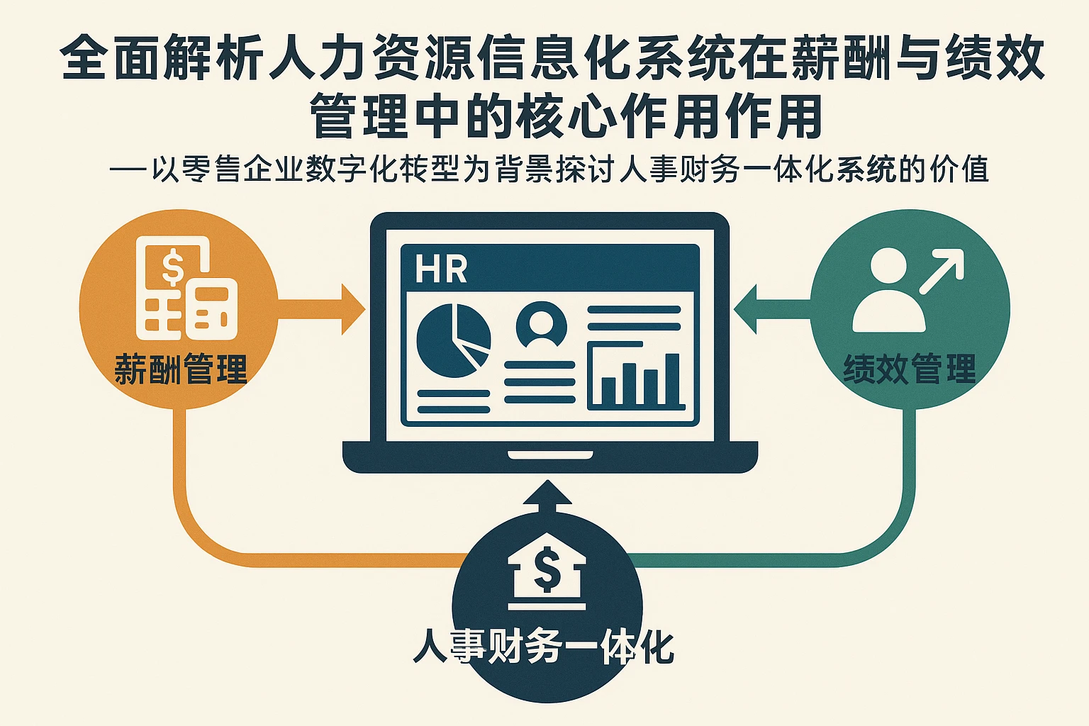 全面解析人力资源信息化系统在薪酬与绩效管理中的核心作用——以零售企业数字化转型为背景探讨人事财务一体化系统的价值