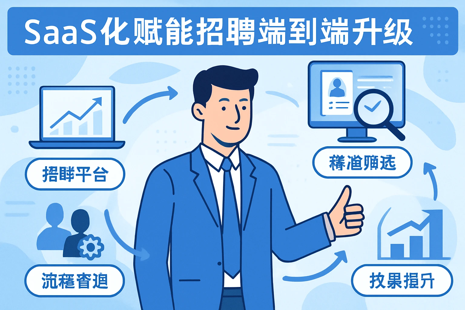 SaaS化赋能招聘端到端升级